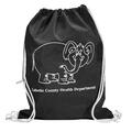 Superbagline Heavyweight Polyester Coated Waterproof Backpack, 25PK QSB30 Black